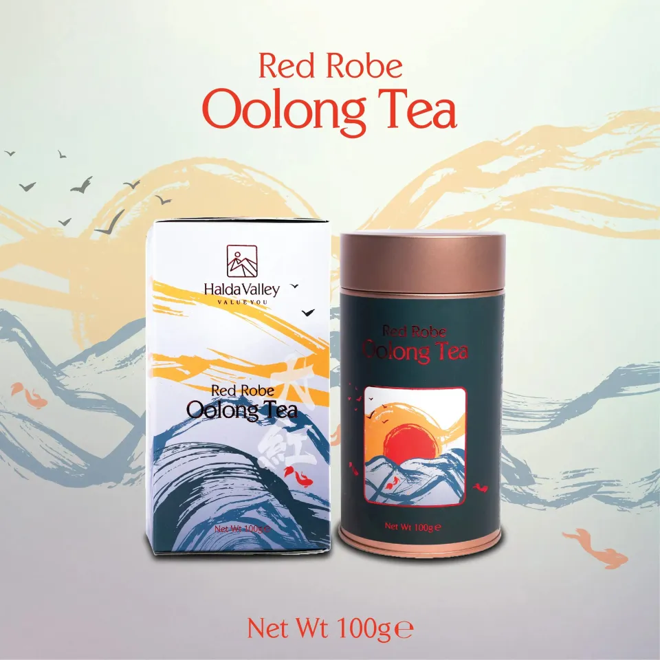 Halda Valley Red Robe Oolong Tea 100g | প্রিমিয়াম ওলং টি